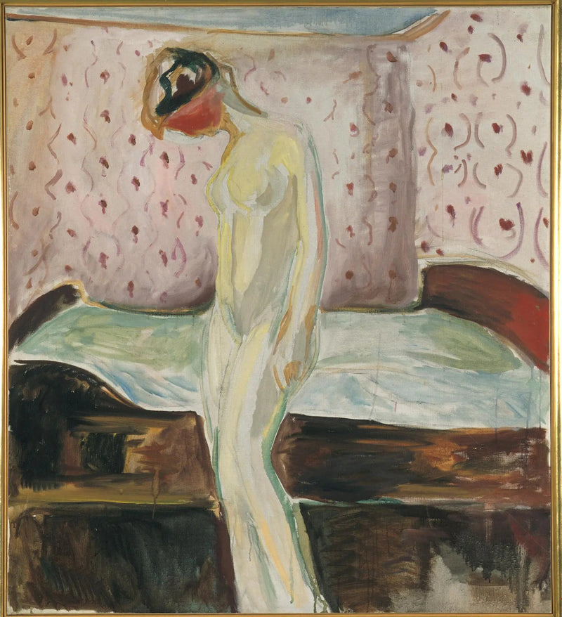 Itkevä nainen - Edvard Munch