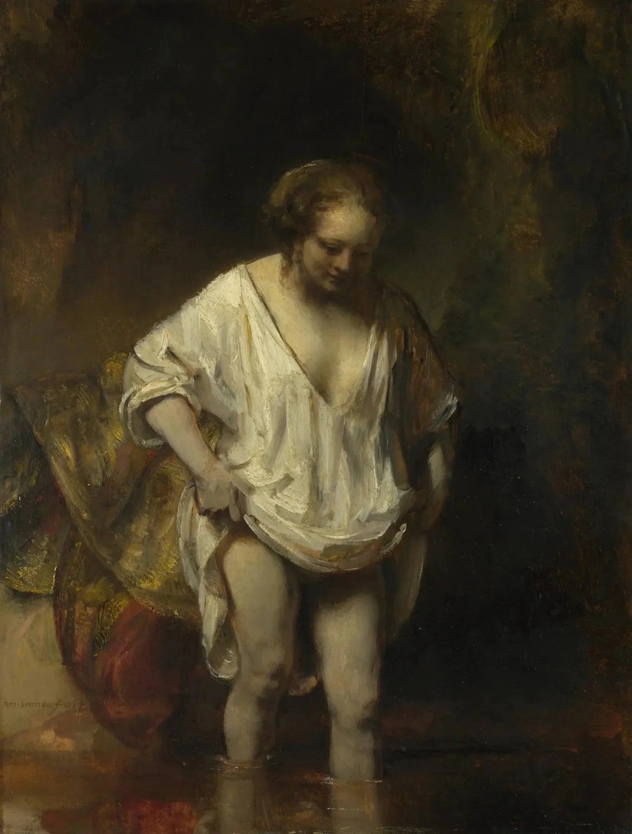 Kylpijä - Rembrandt