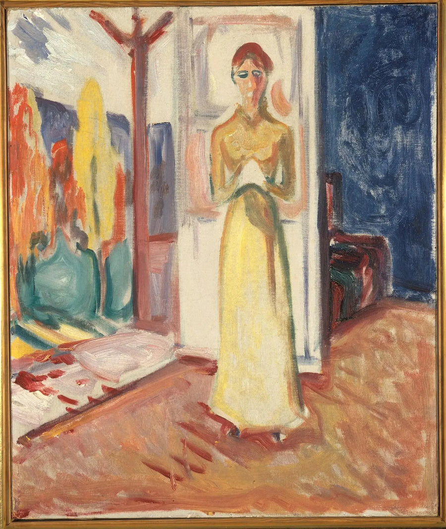 Nainen ovenpielessä - Edvard Munch