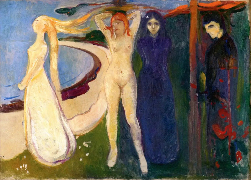 Nainen. Sfinksi - Edvard Munch