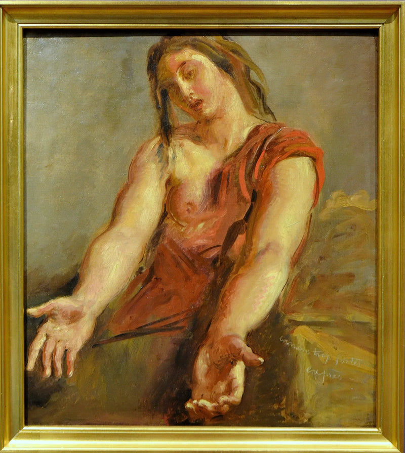 Rukoileva nainen - Théodore Chassériau