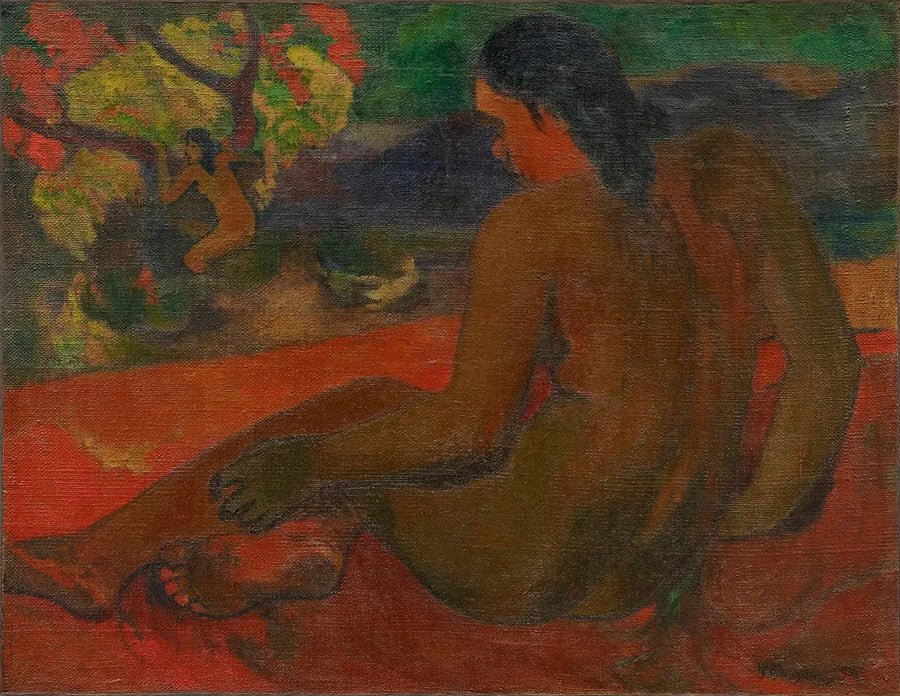 Tahitilainen nainen - Paul Gauguin