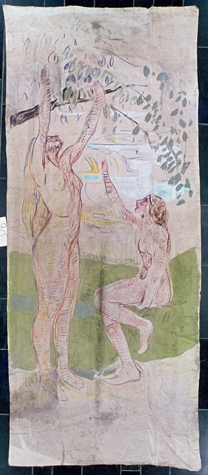 Naiset niittämässä - Edvard Munch