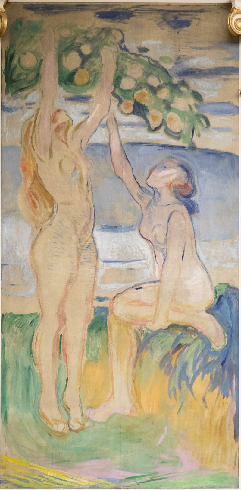 Naiset niittämässä - Edvard Munch