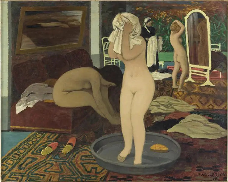 Naisten pukeutuminen - Félix Vallotton