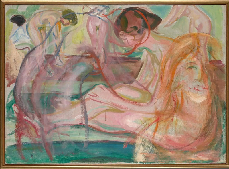 Naiset kylvyssä - Edvard Munch