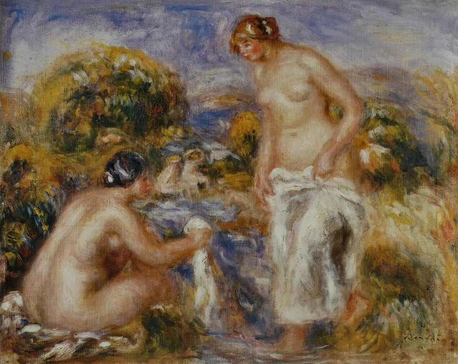 Naiset kylvyssä - Pierre-Auguste Renoir