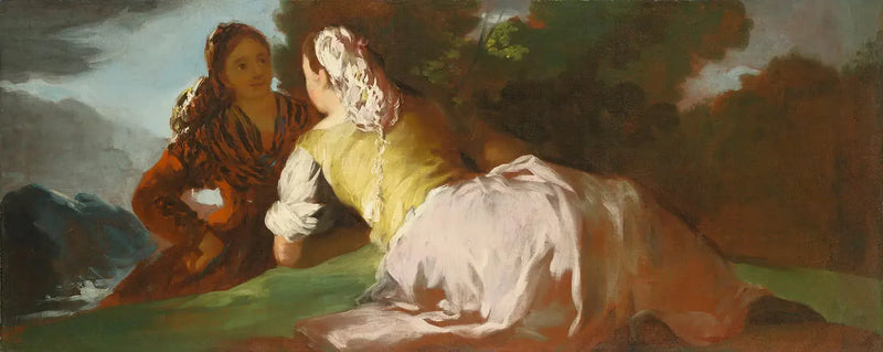 Keskustelijat - Francisco de Goya