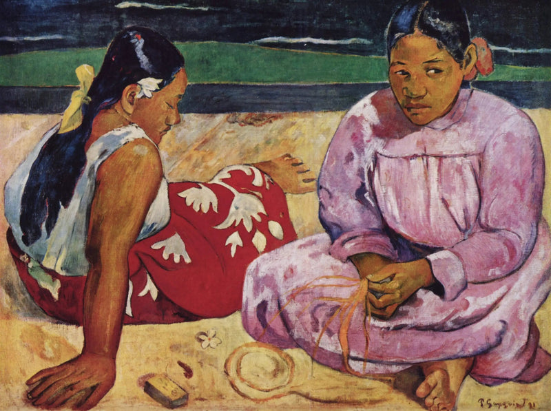 Tahitin naiset - Paul Gauguin