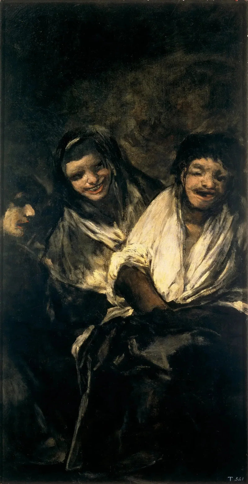 Nauraavat naiset - Francisco de Goya
