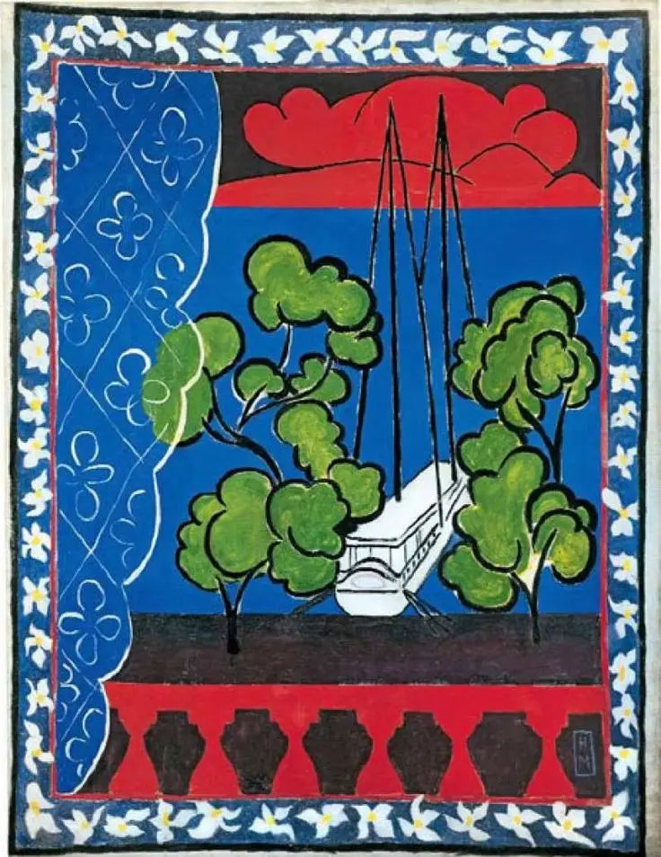 Ikkuna Tahitilla II - Henri Matisse