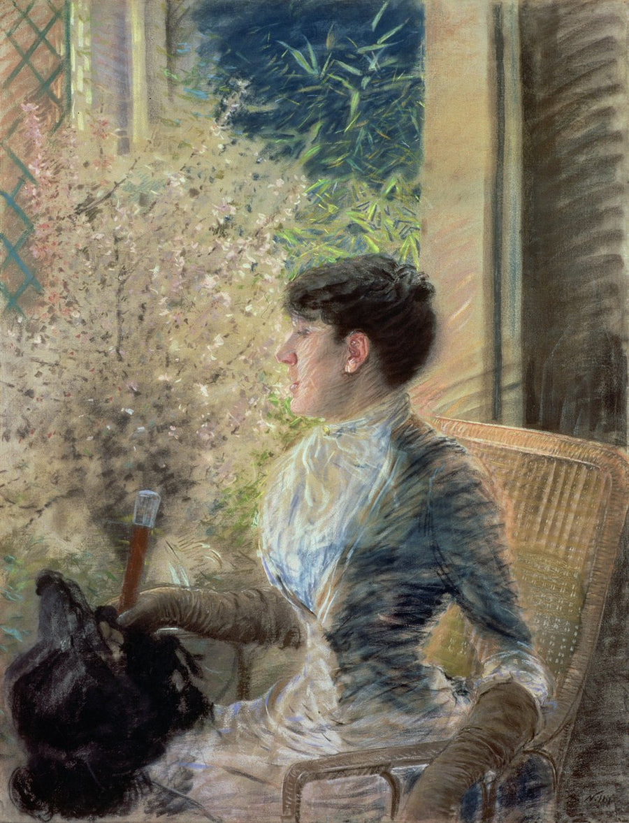 Ulkoneva ikkuna - Giuseppe De Nittis