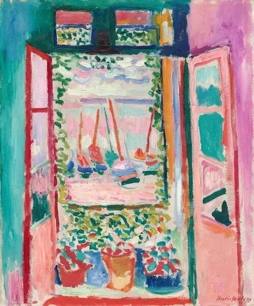 Avoin ikkuna, Collioure - Henri Matisse