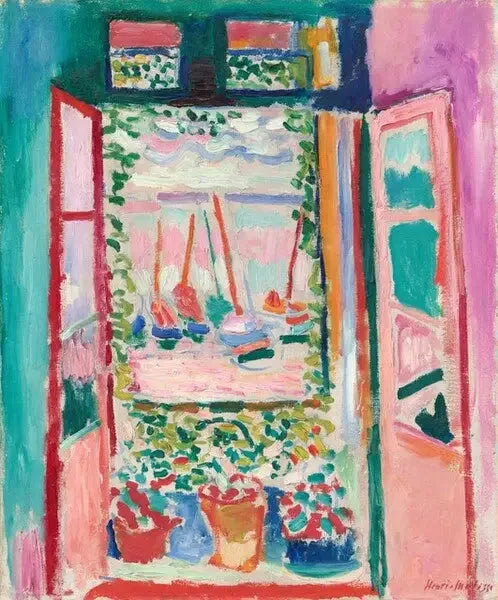 Avoin ikkuna, Collioure - Henri Matisse