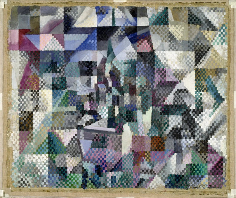 Ikkuna kaupunkiin nro 3 - Robert Delaunay