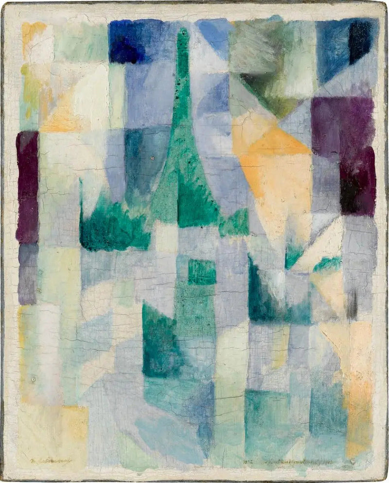Samanaikaiset ikkunat nro 2 - Robert Delaunay