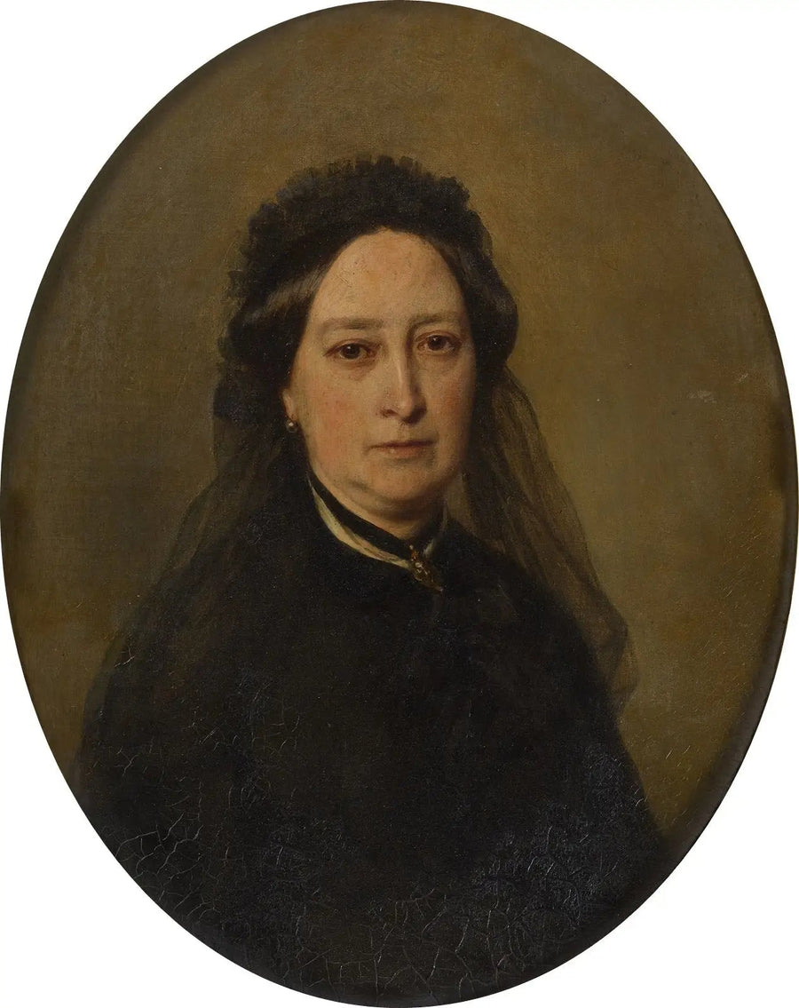 Féodora, prinsessa Hohenlohe-Langenburgista (1807-1872) - Franz Xaver Winterhalter