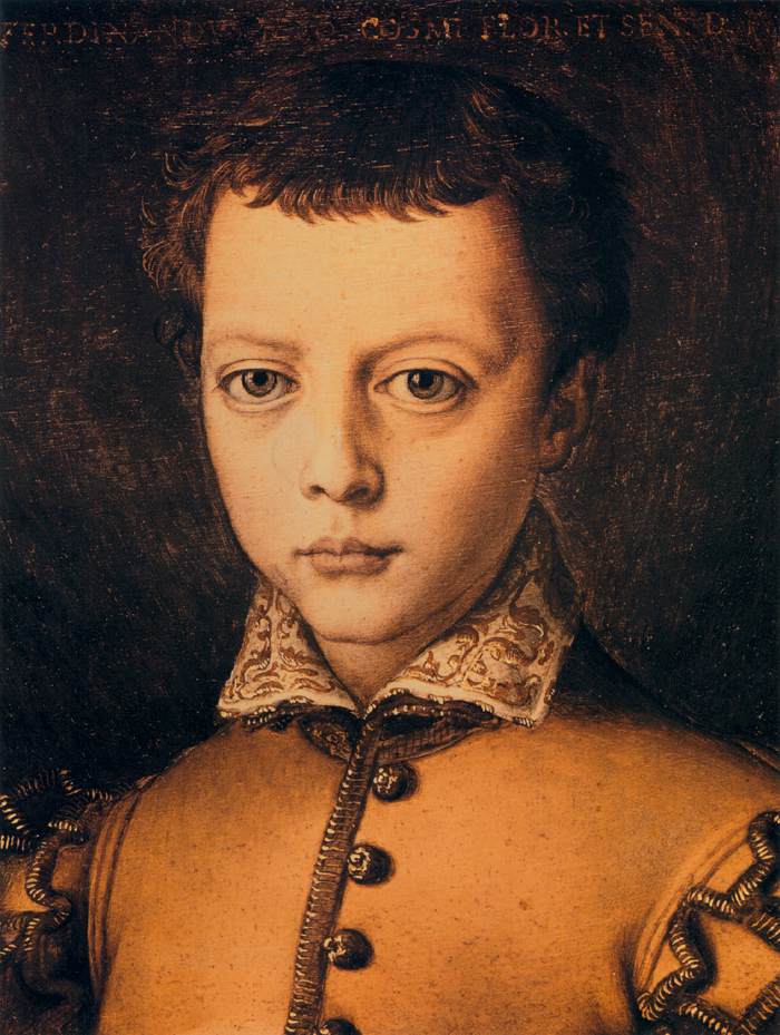 Ferdinand I Medici nuorena - Bronzino