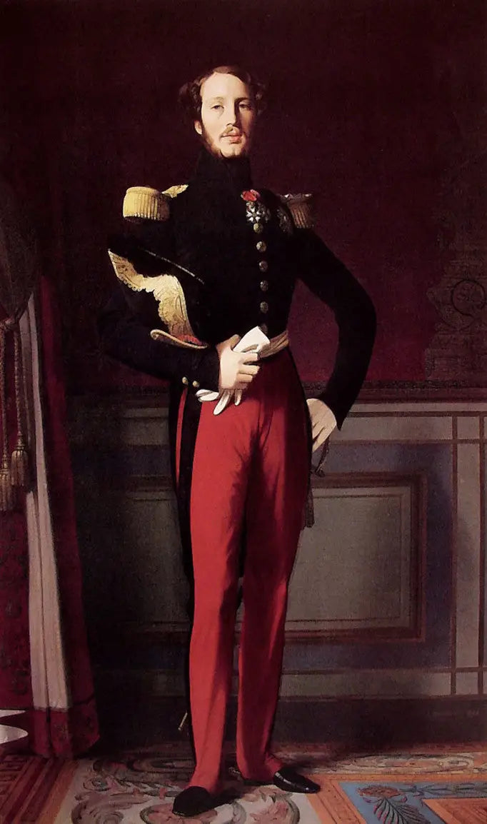Ferdinand-Philippe, Orléansin herttua (1810-1842) - Jean-Auguste-Dominique Ingres