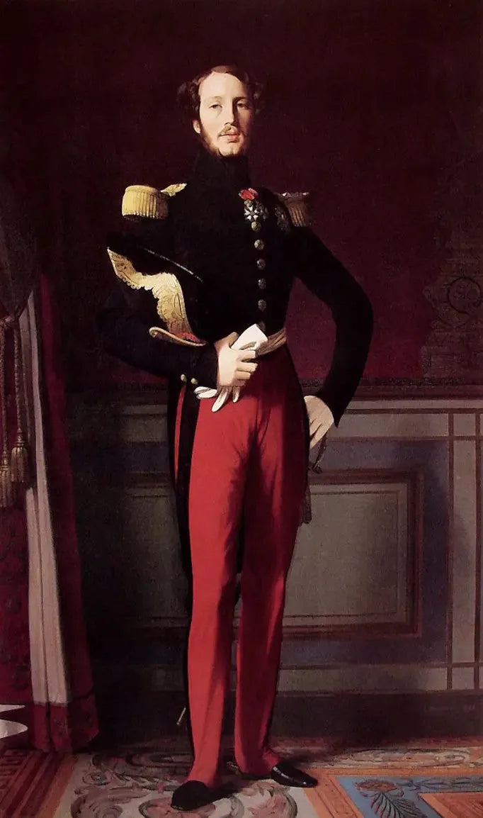 Ferdinand-Philippe, Orléansin herttua (1810-1842) - Jean-Auguste-Dominique Ingres