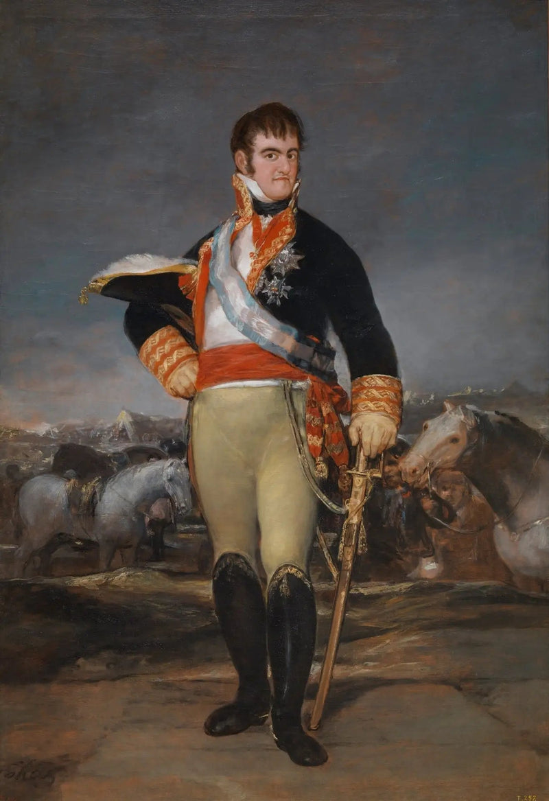 Ferdinand VII leirissä - Francisco de Goya
