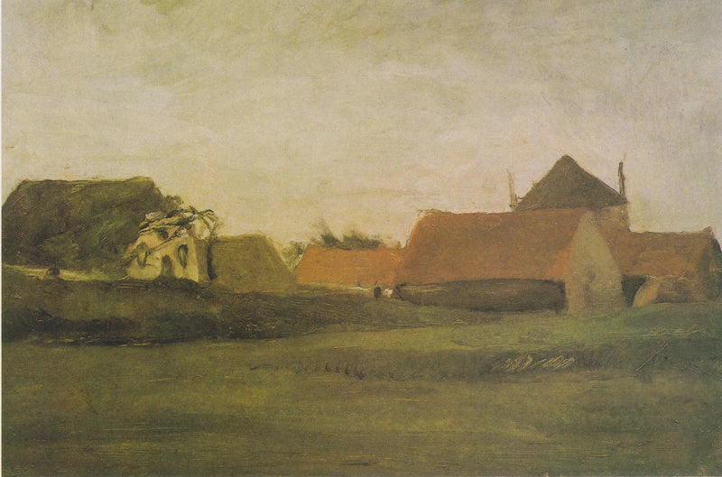 Fermat Loosduinenin lähellä Haagia hämärässä - Vincent van Gogh