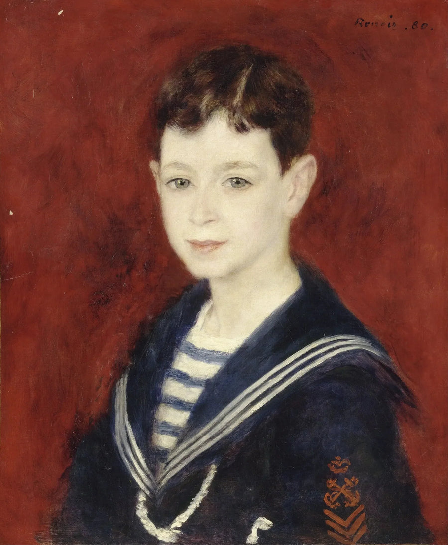 Fernand Halphen lapsena - Pierre-Auguste Renoir