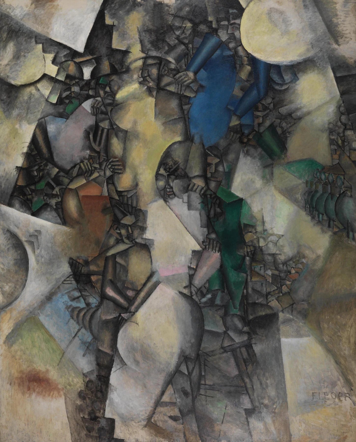 La Noce, peinture de Fernand Léger