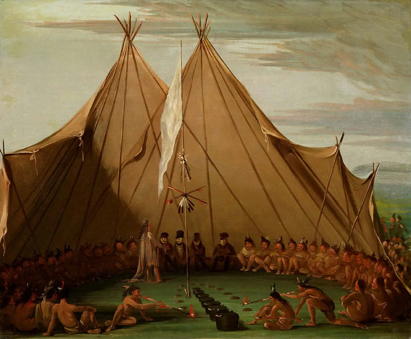 Siouxin koiran juhla - George Catlin
