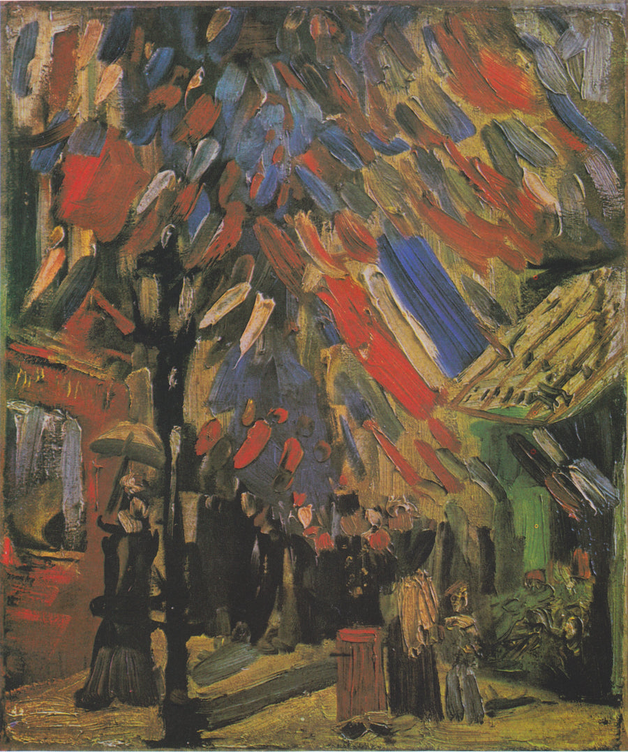 14. heinäkuuta juhla Pariisissa - Vincent van Gogh
