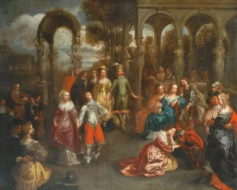 Juhla- ja puutarhajuhla - David Teniers nuorempi