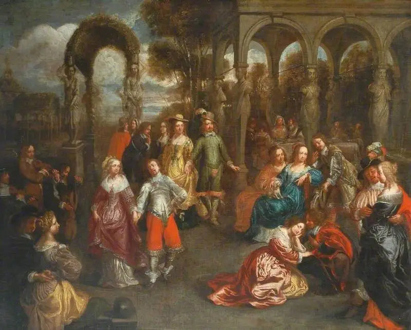 Juhla- ja puutarhajuhla - David Teniers nuorempi