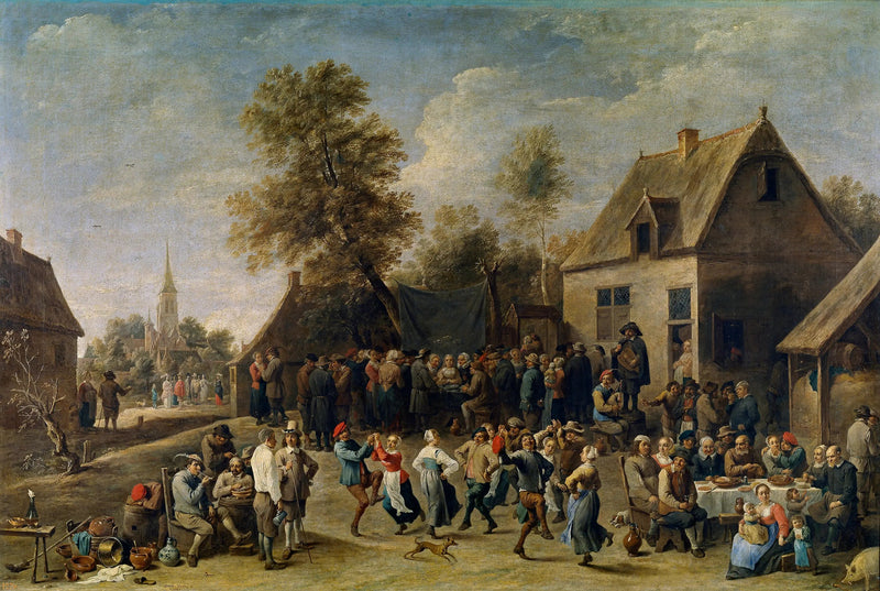 Kampanjijuhla - David Teniers nuorempi