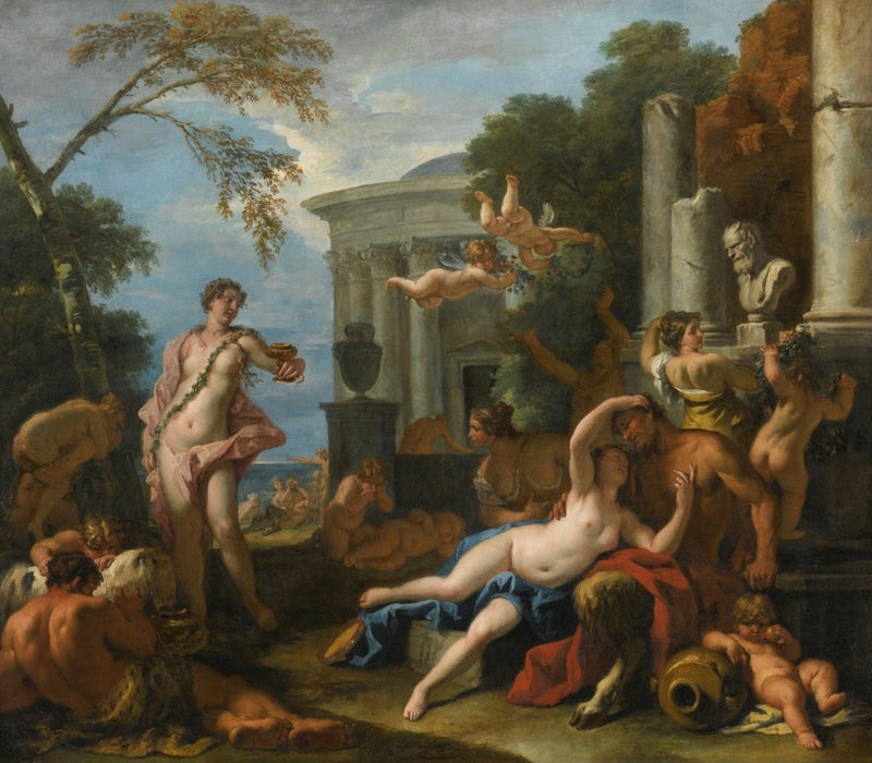 Silènin juhla (yksityiskokoelma) - Sebastiano Ricci