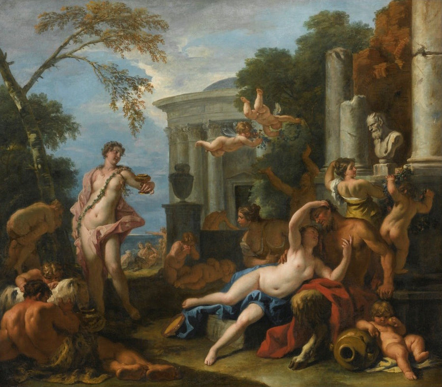 Silènin juhla (yksityiskokoelma) - Sebastiano Ricci