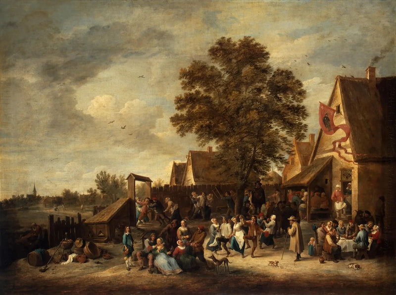 Kyläjuhla - David Teniers nuorempi