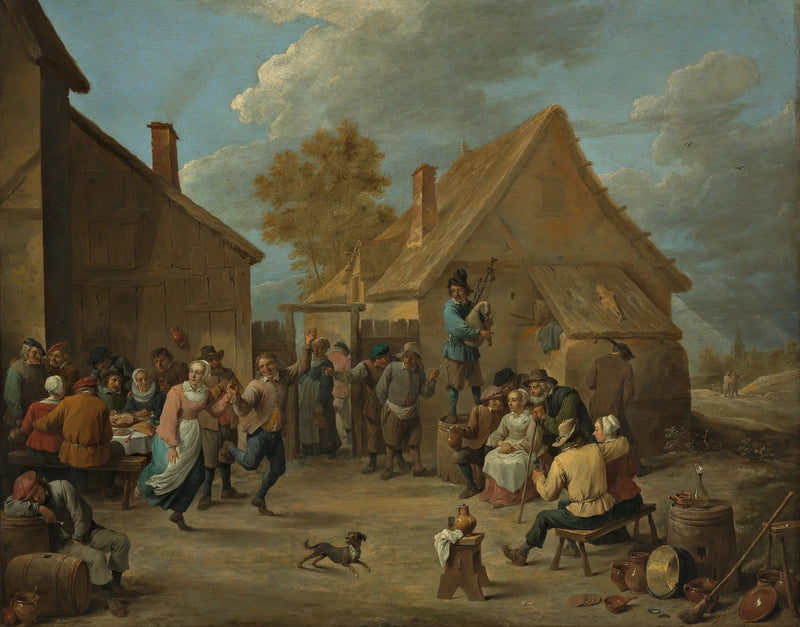Kyläjuhla - David Teniers nuorempi