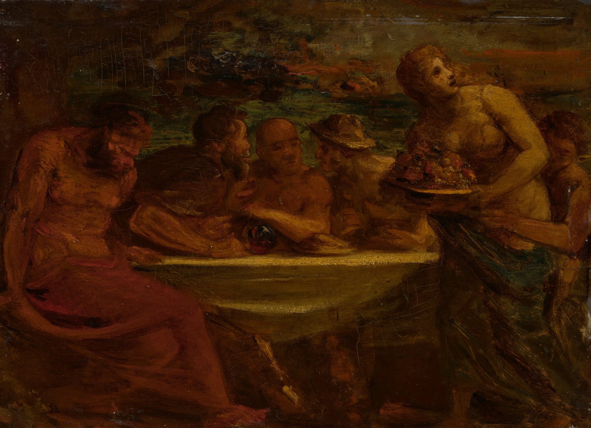 Fête des Dieux - Honoré Daumier
