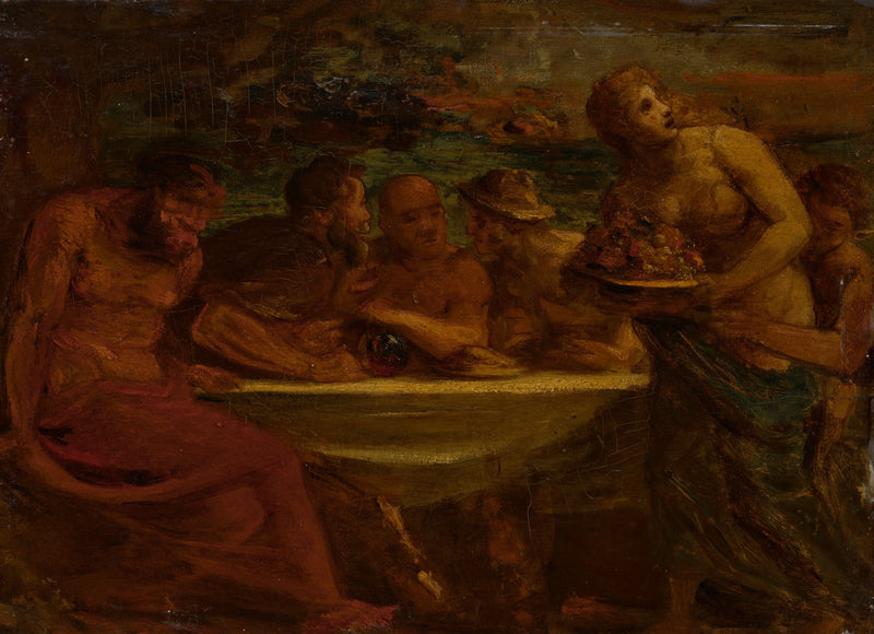 Fête des Dieux - Honoré Daumier