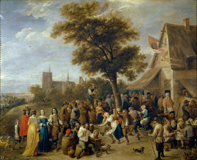 Kyläjuhla - David Teniers nuorempi
