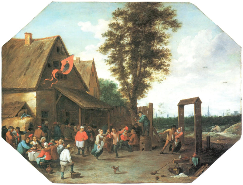 Saint-Georges kyläjuhla - David Teniers nuorempi