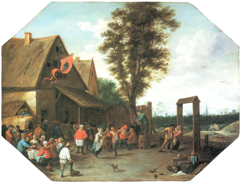 Saint-Georges kyläjuhla - David Teniers nuorempi