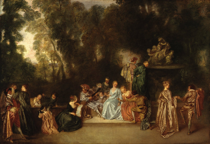 Ulkoilmakarnevaali - Antoine Watteau