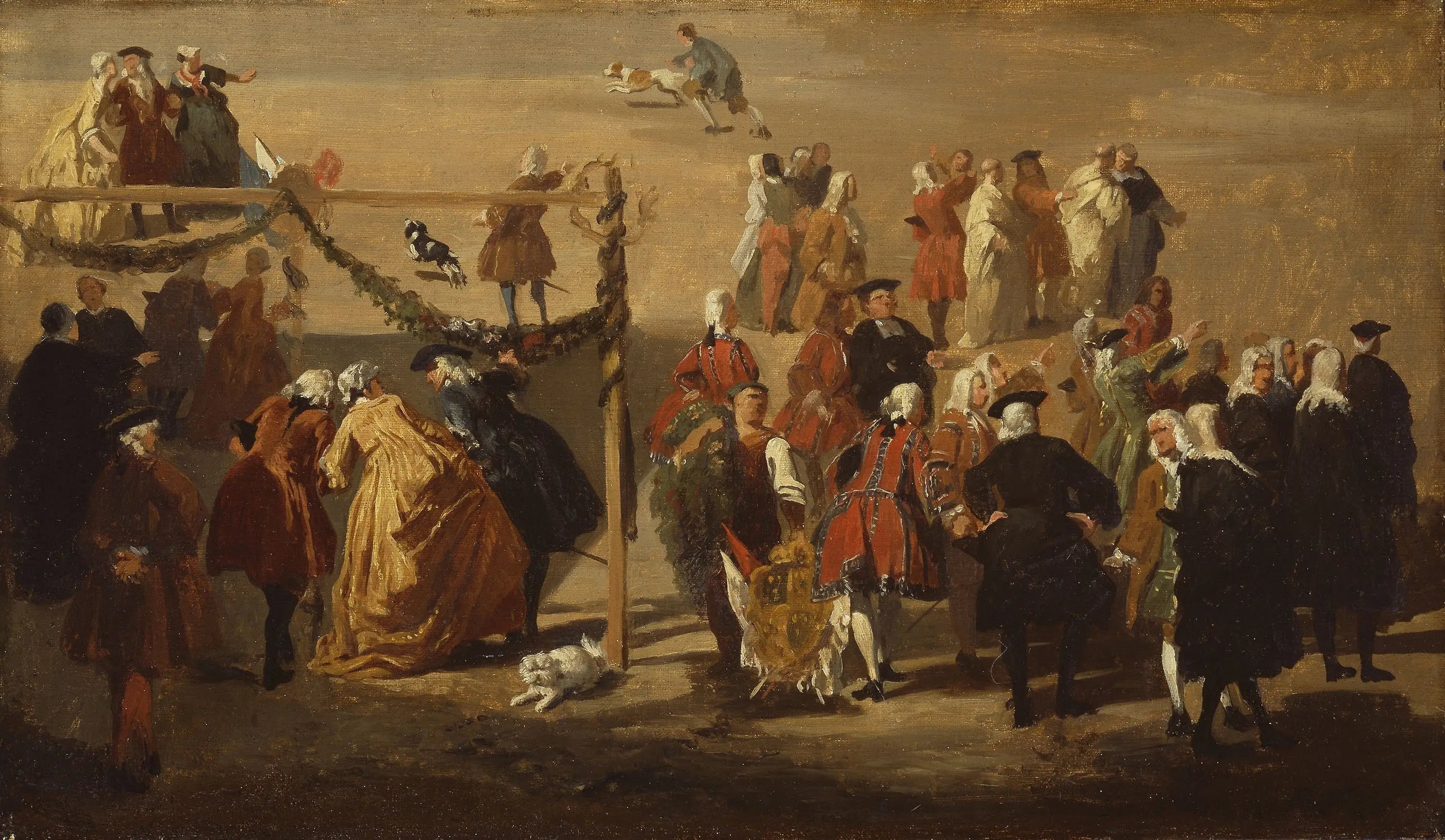 Fête sur la Piazza Navona - Giovanni Paolo Panini - Alpha Reproduction