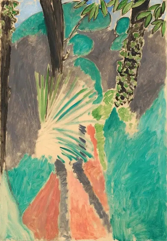 Palmulehti, Tanger - Henri Matisse