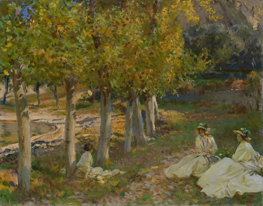 syksyn lehdet - John Singer Sargent