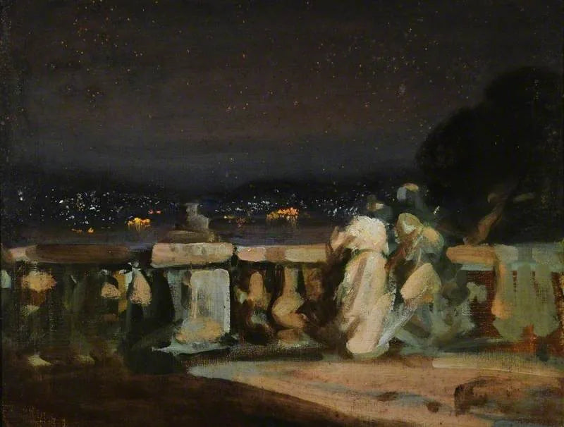 Ilotulitukset Saint-Cloudissa, Ranska - Charles Conder