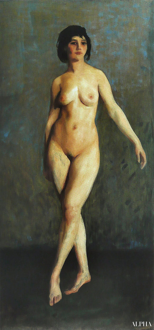 Figure en mouvement - Robert Henri - Reproductions de tableaux et peintures haut de gamme