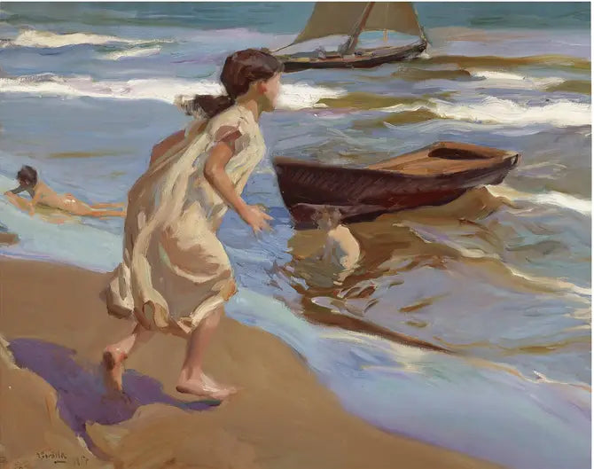 Kalaverkko vedessä - Joaquín Sorolla