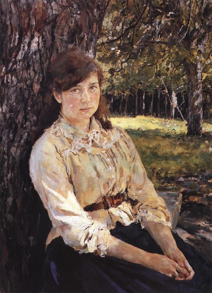 Tyttö auringossa - Valentin Serov